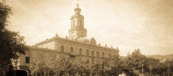ქალაქის სათათბირო XIX საუკუნეში. ამჟამინდელი თბილისის საკრებულოს შენობა - Sputnik საქართველო