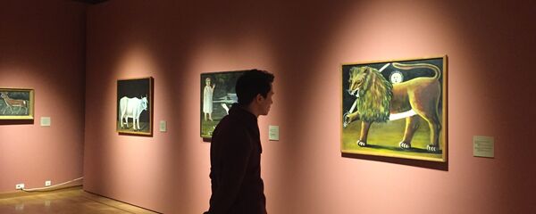 Картина Нико Пиросмани Иранский лев - Sputnik Грузия