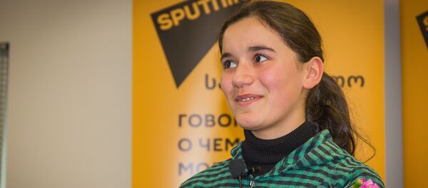 Участница проекта НТВ Ты - супер! Нана Вардзелашвили Участница проекта НТВ Ты - супер! Нана Вардзелашвили - Sputnik Грузия