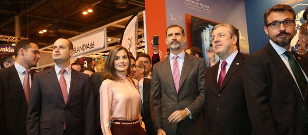 გიორგი კვირიკაშვილი ესპანეთში გამართულ გამოფენაზე - Sputnik საქართველო