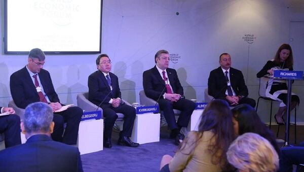 Премьер Грузии Георгий Квирикашвили на Всемирном экономическом форуме в Давосе - Sputnik Грузия