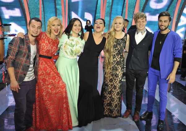 Закрытие конкурса молодых исполнителей Новая волна 2014 в Юрмале Закрытие конкурса молодых исполнителей Новая волна 2014 в Юрмале - Sputnik Грузия