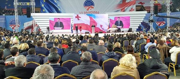 ენმ-ს ყრილობა თბილისში ენმ-ს ყრილობა თბილისში - Sputnik საქართველო