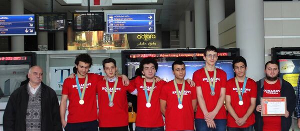 Победители XIII Международной Жаутыковской олимпиады - Sputnik Грузия