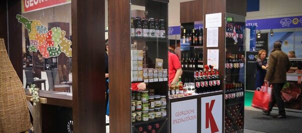 Грузинская продукция на выставке в Берлине - Sputnik Грузия