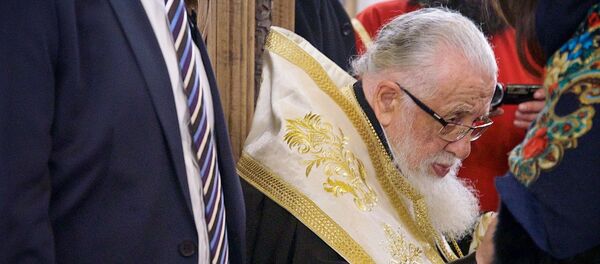 Католикос-Патриарх Всея Грузии Илия Второй Католикос-Патриарх Всея Грузии Илия Второй - Sputnik Грузия