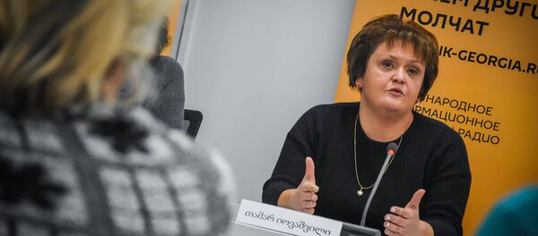 Председатель Союза безработных для занятости Тамара Иовашвили - Sputnik Грузия