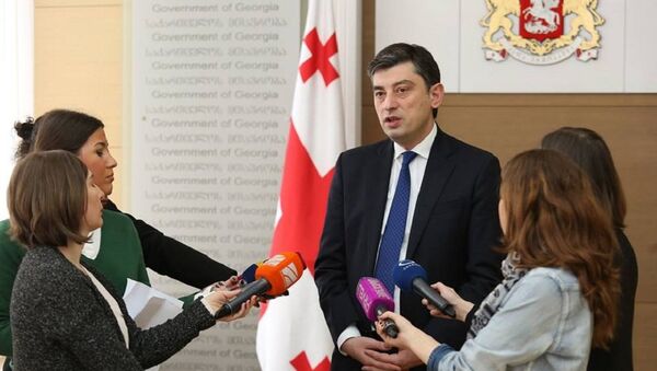 Министр экономики и устойчивого развития Георгий Гахария - Sputnik Грузия