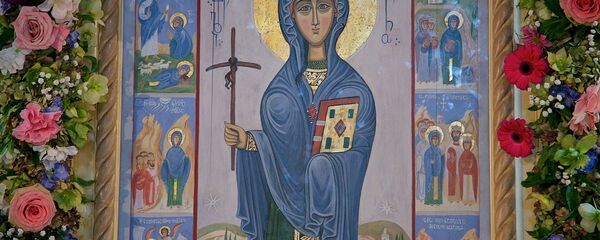 წმინდა ნინოს ხატი ბოდბის მონასტერში - Sputnik საქართველო