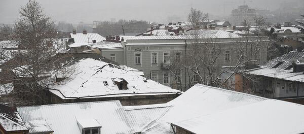 თოვლი თბილისში თოვლი თბილისში - Sputnik საქართველო