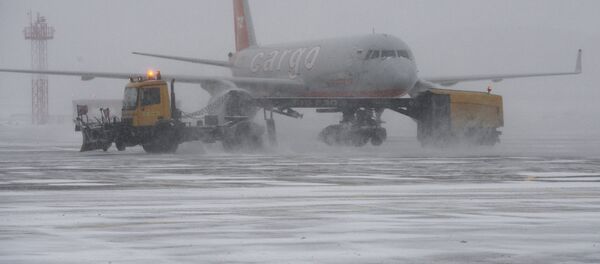 Снегопад в аэропорту - Sputnik Грузия