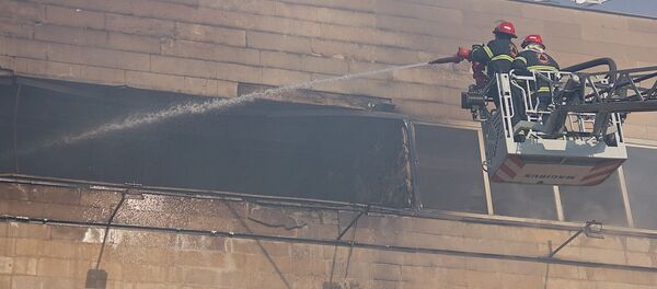 ხანძარმა სავაჭრო ცენტრი ბავშვთა სამყარო გაანადგურა - Sputnik საქართველო