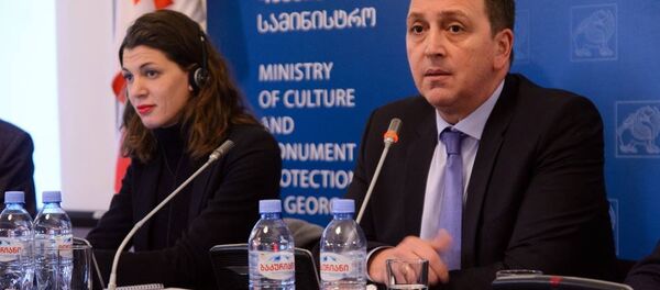 Михаил Гиоргадзе на презентации программы Индикаторы культуры для развития - Sputnik Грузия