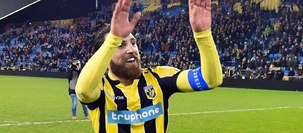 Капитан голландского Витесса и основной центральный защитник сборной Грузии Гурам Кашия - Sputnik Грузия