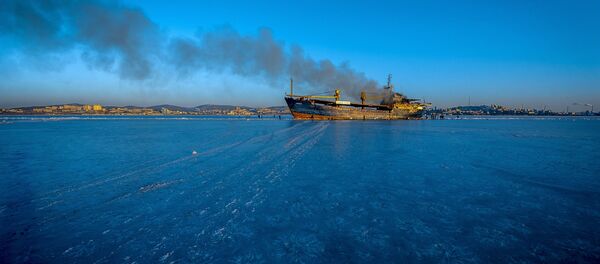 ხანძარი გემზე - Sputnik საქართველო