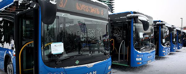 ახალი ლურჯი ავტობუსები ახალი ლურჯი ავტობუსები - Sputnik საქართველო