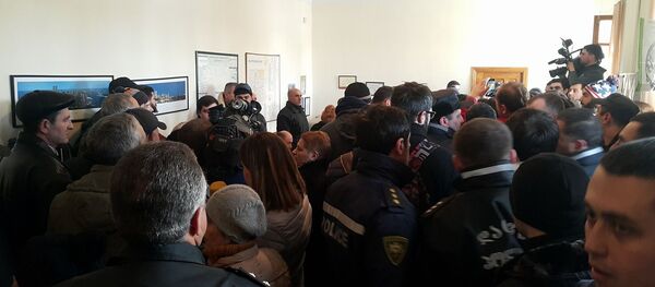 საპროტესტი აქცია აზოტის ქარხანაში - Sputnik საქართველო