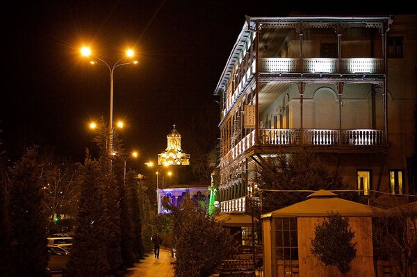 Вечерний Тбилиси зимой - Sputnik Грузия