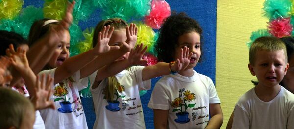 საბავშვო ბაღის აღსაზრდელები საბავშვო ბაღის აღსაზრდელები - Sputnik საქართველო