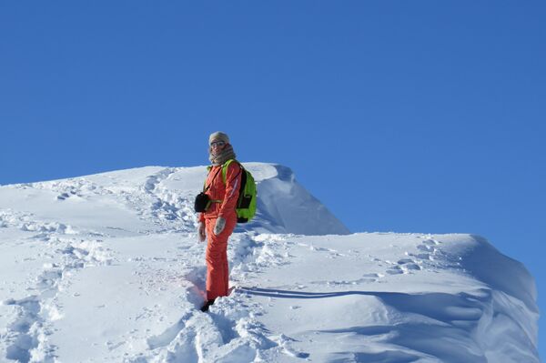 Елизавета Жудро в Сванети - Sputnik Грузия