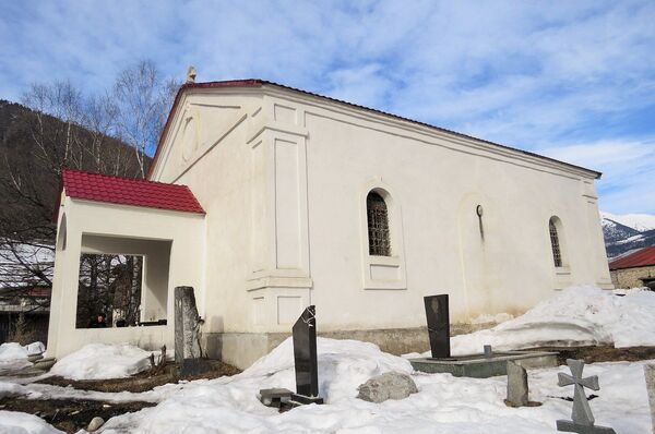 Церковь Святого Георгия в Местии - Sputnik Грузия