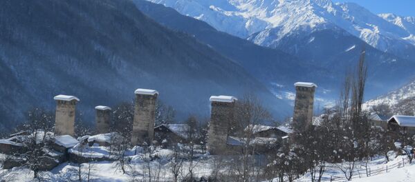 სვანეთი ზამთარში - Sputnik საქართველო