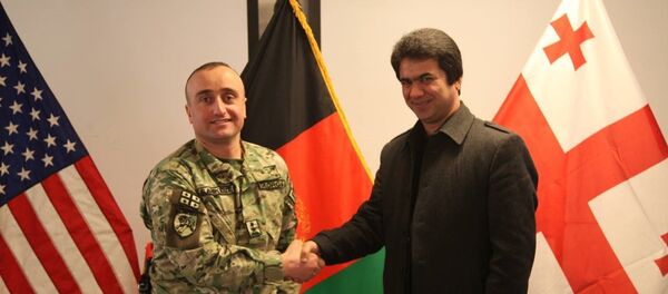 ავღანეთში ქართველ სამხედოებს მადლობა გადაუხადეს ავღანეთში ქართველ სამხედოებს მადლობა გადაუხადეს - Sputnik საქართველო