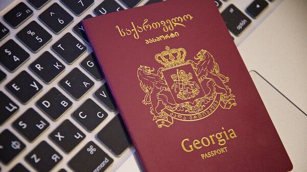 Грузинский заграничный паспорт - Sputnik Грузия