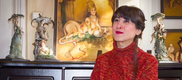 Художница Ирена Оганджанова - Sputnik Грузия