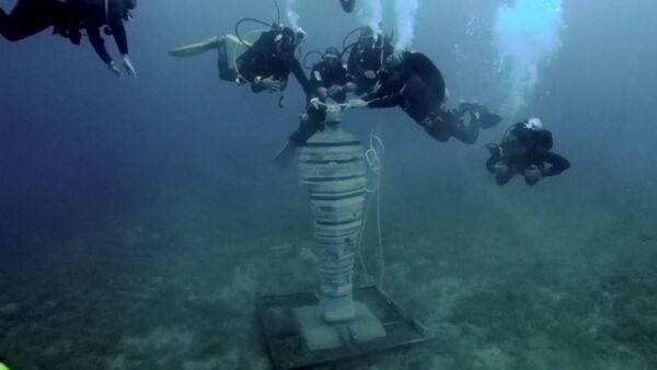 Подводный парк скульптур в Египте - Sputnik Грузия
