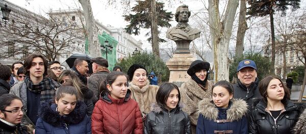 Памяти Пушкина: в Тбилиси вспоминали великого поэта - Sputnik Грузия