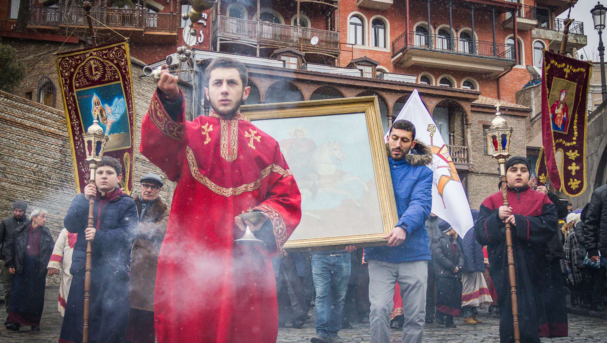 Армянский день. Сурб Саркис праздник в Армении. Святой Саркис Армения икона. Икона Сурб Саркис армянская. Праздники армян Сурб Саркис.