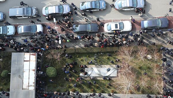 Акция протеста у мэрии Тбилиси - Sputnik Грузия