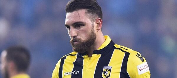 Капитан голландского Витесса и основной центральный защитник сборной Грузии Гурам Кашия - Sputnik Грузия