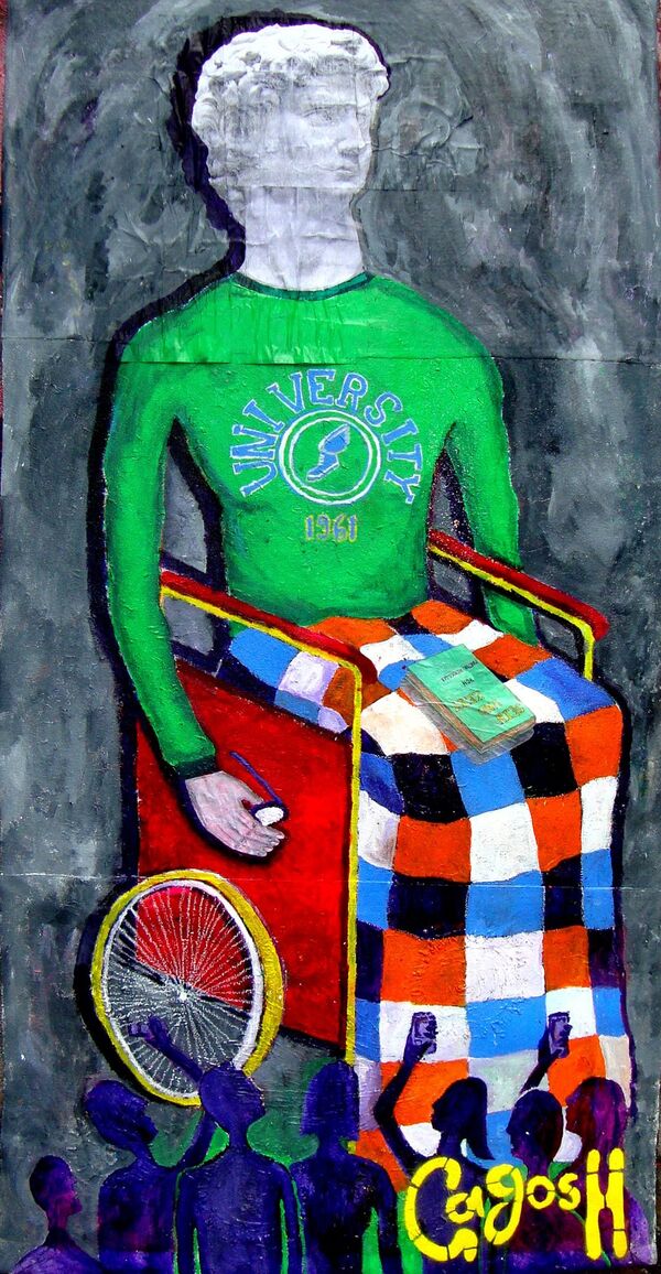 Стрит-арт должен цеплять за живое - Sputnik Грузия