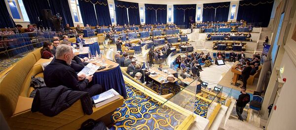 საერთაშორისო კონგრესში „ჰიდროენერგეტიკა. კასპიის ზღვა და ცენტრალური აზია“ საერთაშორისო კონგრესში „ჰიდროენერგეტიკა. კასპიის ზღვა და ცენტრალური აზია“ - Sputnik საქართველო