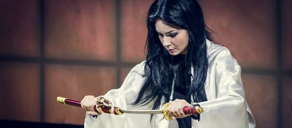 Певица Амалия Гогешвили в опере Мадам Баттерфляй - Sputnik Грузия