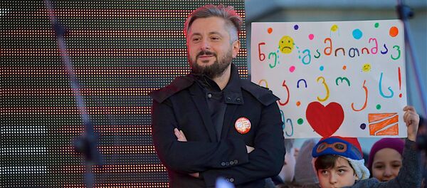 Гендиректор Рустави 2 Ника Гварамия - Sputnik Грузия