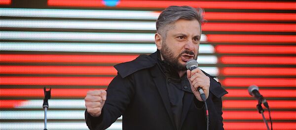 Гендиректор Рустави 2 Ника Гварамия - Sputnik Грузия