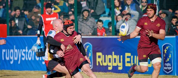 Сборная Грузии по регби против команды Германии, игра завершилась со счетом 50:6 - Sputnik Грузия