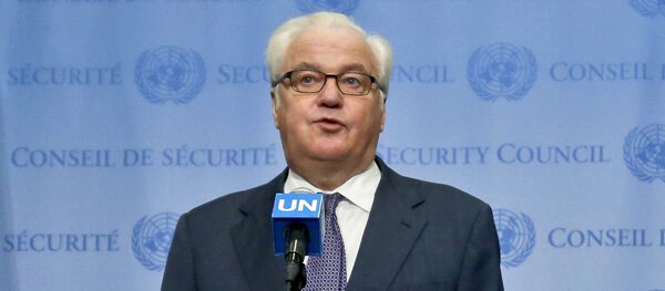 Постоянный представитель России при ООН Виталий Чуркин - Sputnik Грузия