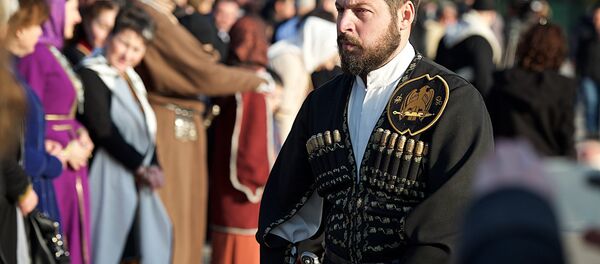 ქართული ეროვნული სამოსი ჩოხა ქართული ეროვნული სამოსი ჩოხა - Sputnik საქართველო