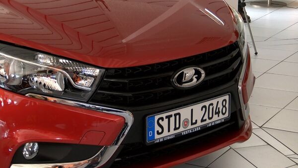 Старт продаж автомобиля Lada Vesta в Германии - Sputnik Грузия