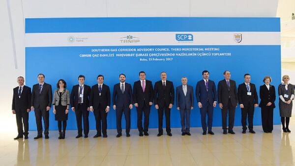 Заседание министров в рамках Консультативного совета Южного газового коридора в Баку - Sputnik Грузия