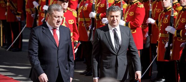 საქართველოსა და სომხეთის პრემიერ-მინისტრებმა თბილისში GEO VER საქართველოსა და სომხეთის პრემიერ-მინისტრებმა თბილისში GEO VER - Sputnik საქართველო