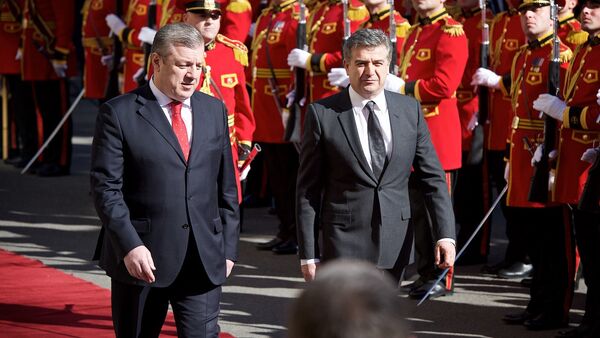 Премьер-министры Армении и Грузии провели встречу и брифинг в Тбилиси - Sputnik Грузия