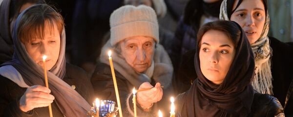 Патриаршее богослужение в Прощеное воскресенье - Sputnik Грузия
