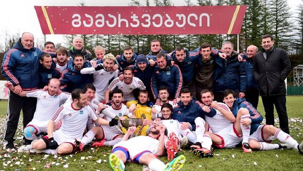 Клуб Самтредиа - обладатель Суперкубка Грузии по футболу - Sputnik Грузия