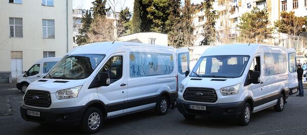 შშმ პირებისთვის მიკროავტობუსები - Sputnik საქართველო