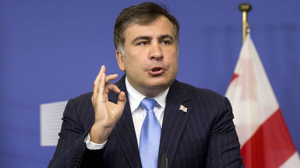 Бывший президент Грузии Михаил Саакашвили - Sputnik საქართველო